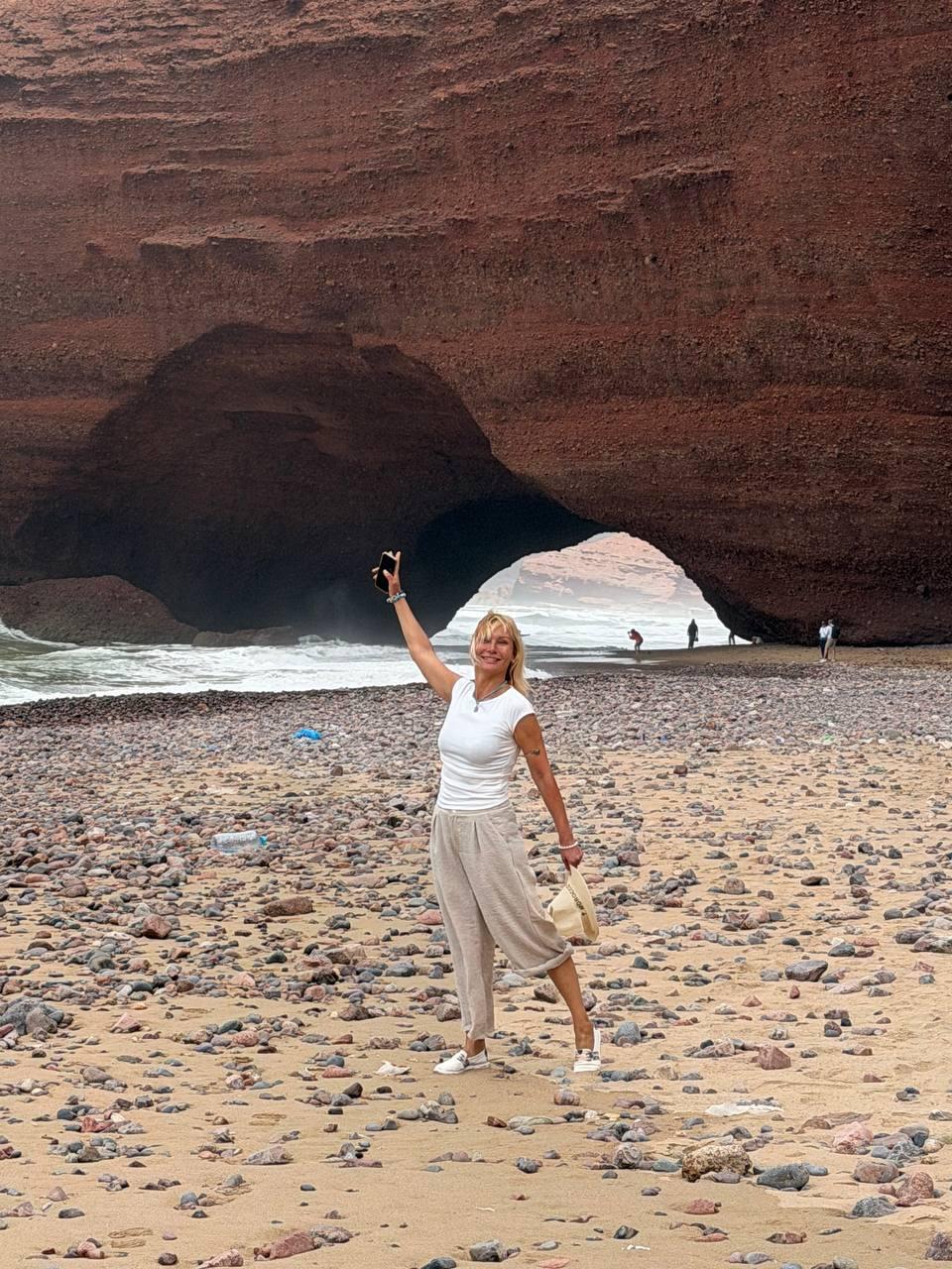 Legzira Beach rock arch